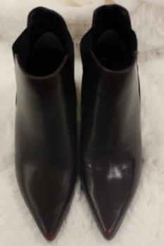 Stiefelette spitz, bordeaux